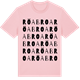 Pink Cotton t-shirt med Röa Broa ordlek t-shirt