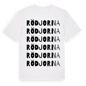 Rödjorna ordlek t-shirt – ekologisk bomull t-shirt från Pinshirt