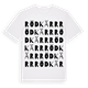 Rödkärr ordlek t-shirt