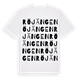 Röjängen ordlek t-shirt