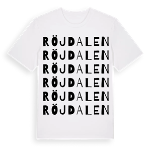 Röjdalen ordlek t-shirt – ekologisk bomull t-shirt från Pinshirt