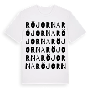 Röjorna ordlek t-shirt – ekologisk bomull t-shirt från Pinshirt