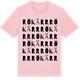 Pink Cotton t-shirt med Rökärr ordlek t-shirt