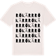 Vintage White t-shirt med Rökärr ordlek t-shirt