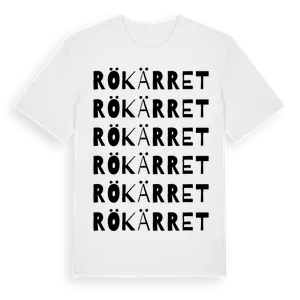 Rökärret ordlek t-shirt – ekologisk bomull t-shirt från Pinshirt