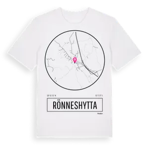 Rönneshytta t-shirt – ekologisk bomull t-shirt från Pinshirt