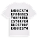 Rönnestorp ordlek t-shirt