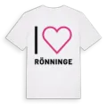 Jag älskar Rönninge t-shirt stort tryck