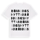 Rönningshyttan ordlek t-shirt