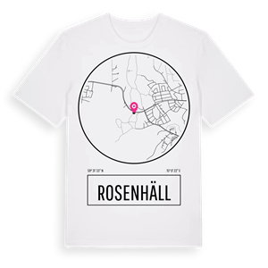 Rosenhäll t-shirt – ekologisk bomull t-shirt från Pinshirt