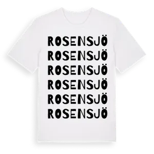 Rosensjö ordlek t-shirt – ekologisk bomull t-shirt från Pinshirt