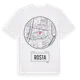 White t-shirt med Rosta t-shirt