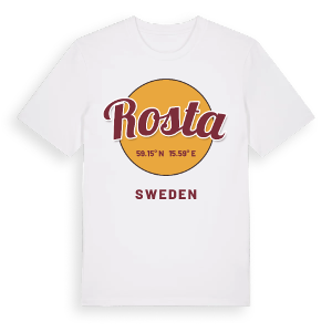 Rosta cirkel t-shirt – ekologisk bomull t-shirt från Pinshirt