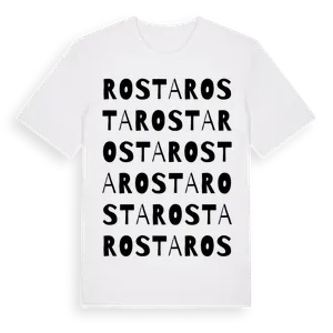 Rosta ordlek t-shirt – ekologisk bomull t-shirt från Pinshirt