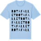 Blue Soul t-shirt med Rotafallet ordlek t-shirt