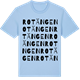 Blue Soul t-shirt med Rotängen ordlek t-shirt