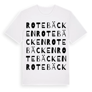 Rotebäcken ordlek t-shirt – ekologisk bomull t-shirt från Pinshirt