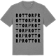 Mid Heather Gray t-shirt med Rottorp ordlek t-shirt