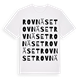 Rovnäset ordlek t-shirt
