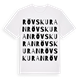 Rövskuran ordlek t-shirt