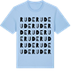 Blue Soul t-shirt med Rude ordlek t-shirt