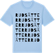 Blue Soul t-shirt med Rudsätter ordlek t-shirt