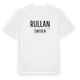 White t-shirt med Rullan i Sverige t-shirt