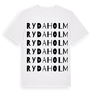 Rydaholm ordlek t-shirt – ekologisk bomull t-shirt från Pinshirt