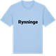 Blue Soul t-shirt med Rynninge fetstil t-shirt