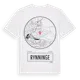 White t-shirt med Rynninge t-shirt