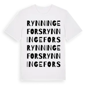 Rynningefors ordlek t-shirt – ekologisk bomull t-shirt från Pinshirt