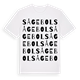 Sågebol ordlek t-shirt