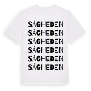 Sågheden ordlek t-shirt – ekologisk bomull t-shirt från Pinshirt