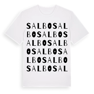 Salbo ordlek t-shirt – ekologisk bomull t-shirt från Pinshirt