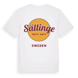 Sällinge cirkel t-shirt – ekologisk bomull t-shirt från Pinshirt
