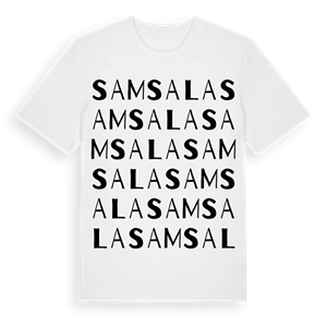 Samsala ordlek t-shirt – ekologisk bomull t-shirt från Pinshirt