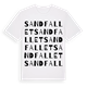 Sandfallet ordlek t-shirt
