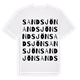 Sandsjön ordlek t-shirt