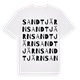 Sandtjärn ordlek t-shirt