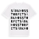 Sänkmosstorpet ordlek t-shirt