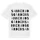 Sannerudsgården ordlek t-shirt