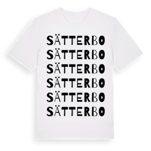 Sätterbo ordlek t-shirt – ekologisk bomull t-shirt från Pinshirt