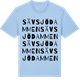 Blue Soul t-shirt med Sävsjödammen ordlek t-shirt