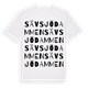 Sävsjödammen ordlek t-shirt