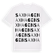 Saxhagen ordlek t-shirt