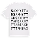 Saxhyttan ordlek t-shirt