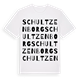 Schultzenborg ordlek t-shirt