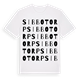 Sibbotorp ordlek t-shirt