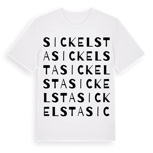 Sickelsta ordlek t-shirt – ekologisk bomull t-shirt från Pinshirt