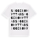 Siggebohyttan ordlek t-shirt